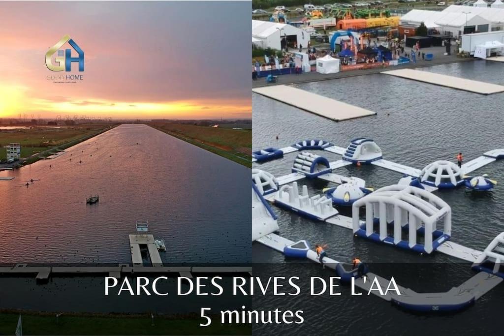 *L'Ecrin De L'Etang* Depaysement Assure Villa Bourbourg Eksteriør bilde